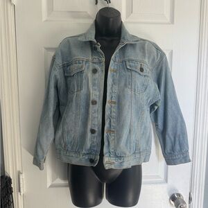 French Toast Light Blue Denim Jacket